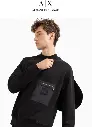 ARMANI EXCHANGE BLACK EDITION REGULAR FIT SWEATSHIRT